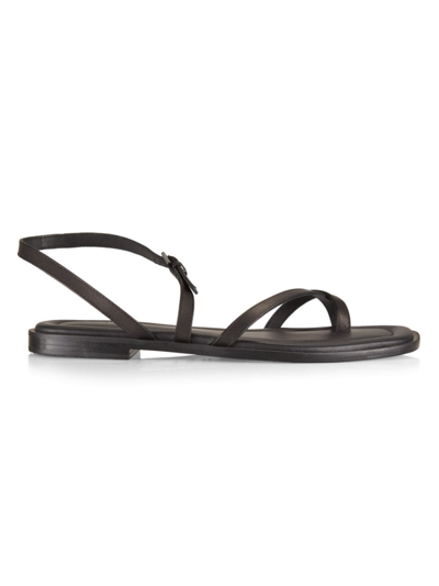 Shop A.emery Women's Lucia Leather Sandals In Black