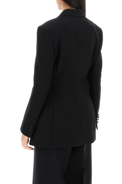 Shop Dolce & Gabbana Dolce Jacket In Wool Cady In Nero (black)