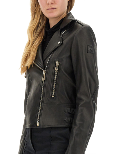 Shop Belstaff Biker Jacket In Nero