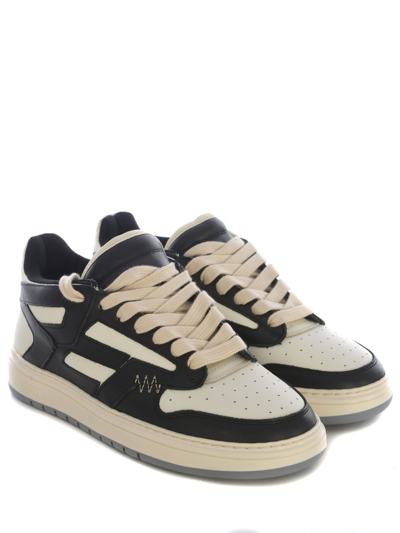 Shop Represent Sneakers  Made Of Leather In Crema