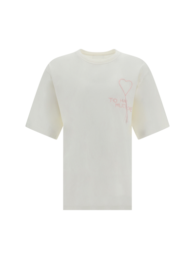 Shop Mtl Guendalina T-shirt In White