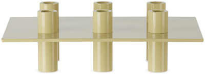 Niko June Green P-l 06 Candle Holder In Green