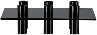Niko June Black P-l 06 Candle Holder In Black