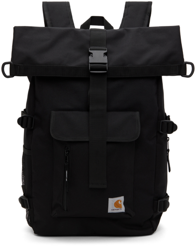 Shop Carhartt Black Philis Backpack In 89xx Black