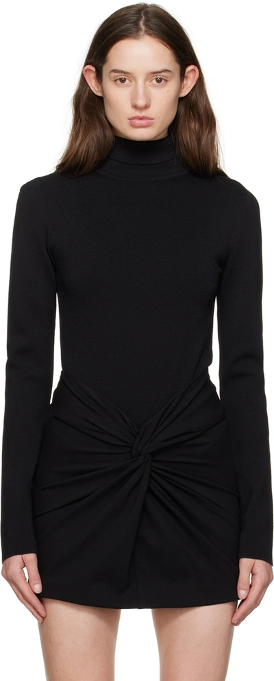 Shop Gauge81 Black Puent Bodysuit In 100 Black