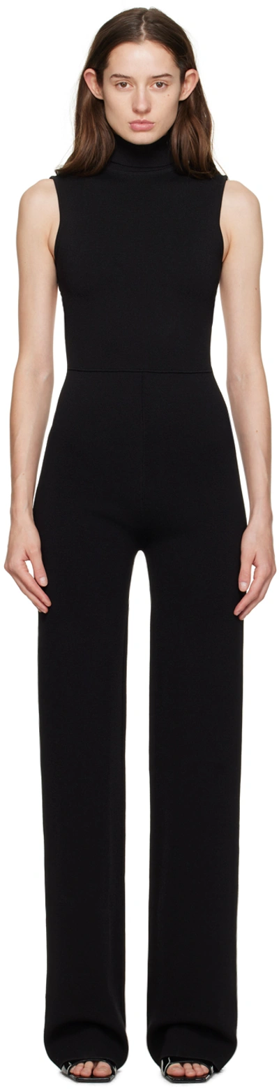 Gauge81 Gijon Open-back Jumpsuit In 100 Black