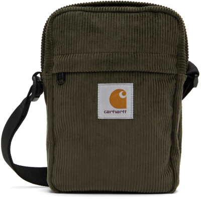 Shop Carhartt Green Flint Shoulder Bag In Plant