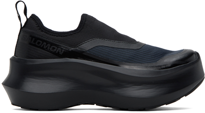 Shop Comme Des Garçons Black Salomon Edition Slip On Platform Sneakers In 1 Black