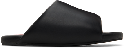 Simonmiller Black Bubble Sandals In Black