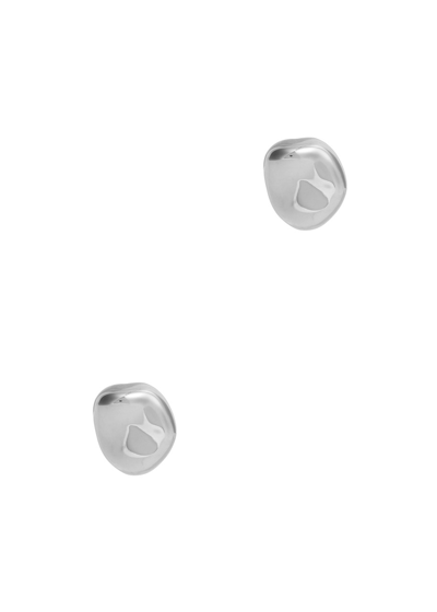 Shop Agmes Gia Small Sterling Silver Stud Earrings
