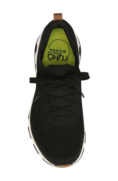 Shop Ryka Devotion Fuse Walking Sneaker In Black