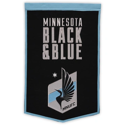 Shop Winning Streak Minnesota United Fc Dynasty Banner In Black