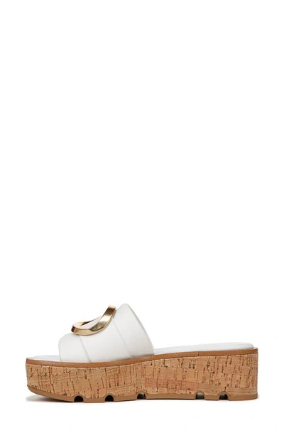 Shop Franco Sarto Hoda Platform Wedge Slide Sandal In White