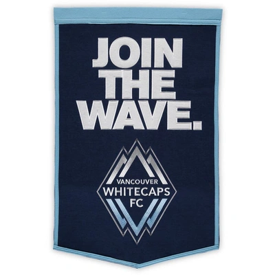 Shop Winning Streak Vancouver Whitecaps Fc Dynasty Banner In Navy