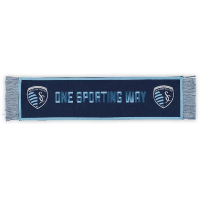 Shop Winning Streak Sporting Kansas City 30.5'' X 8'' Heritage Scarf Banner In Navy