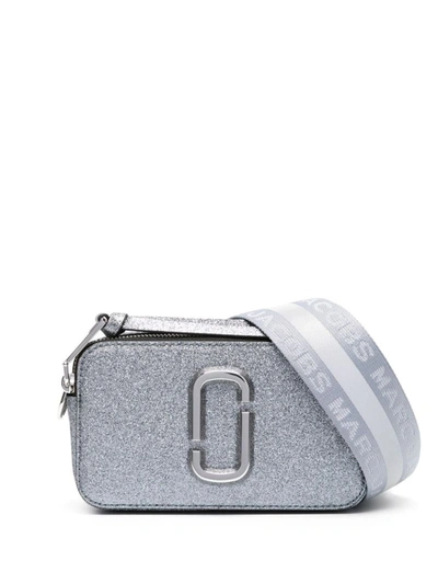 Shop Marc Jacobs 'the Snapshot' Bag In Silver