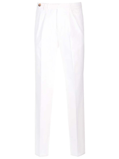Shop Brunello Cucinelli Tailored Straight In White