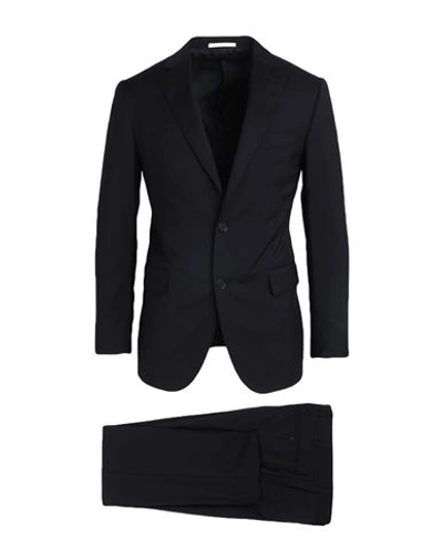 Shop Pal Zileri Man Suit Black Size 36 Wool