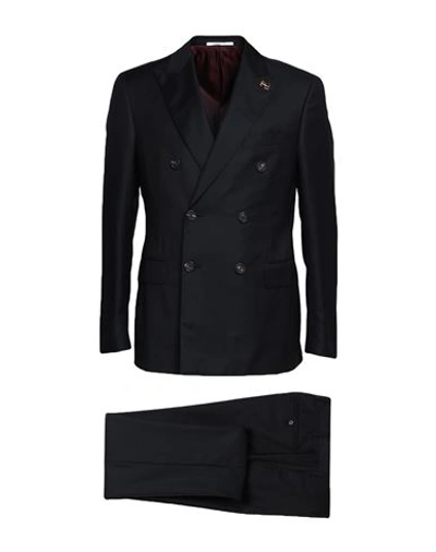 Shop Pal Zileri Man Suit Black Size 46 Wool, Cupro