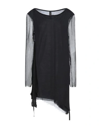 Shop Giovanni Cavagna Woman Top Black Size 6 Viscose, Silk