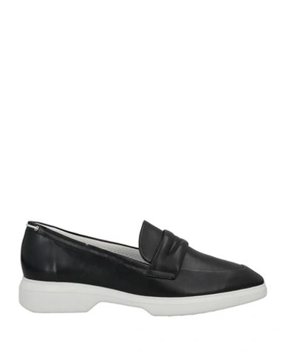Shop Hogl Woman Loafers Black Size 8 Soft Leather