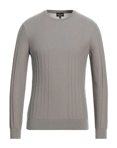 Shop Giorgio Armani Man Sweater Grey Size 42 Cashmere