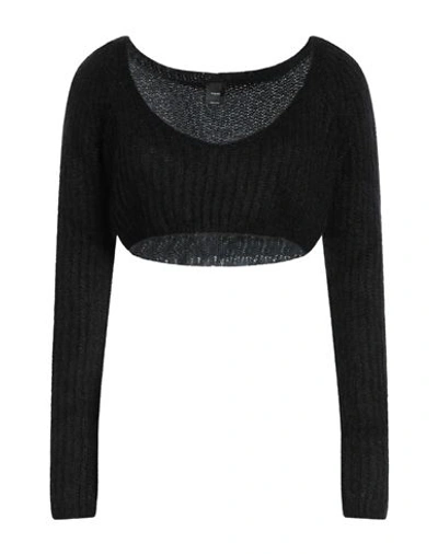 Shop Pinko Woman Sweater Black Size L Acrylic, Polyamide, Mohair Wool