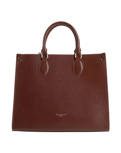 Shop My-best Bags Woman Handbag Dark Brown Size - Leather