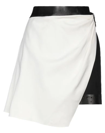 Shop Ports 1961 Woman Mini Skirt Black Size 4 Acetate, Viscose, Mohair Wool, Virgin Wool