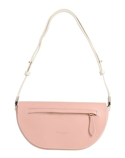 Shop My-best Bags Woman Shoulder Bag Light Pink Size - Leather