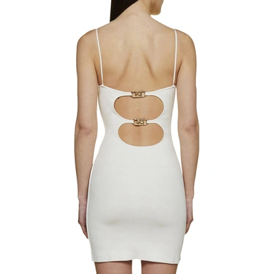 Shop Fendi Logo Mini Dress