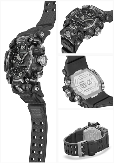 Pre-owned Casio G-shock Mudmaster Gwg-2000-1a1jf Men Watch Japan Domestic 2021 Black