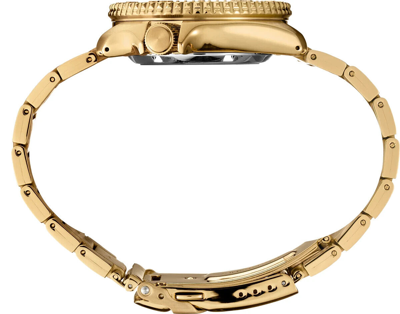 Pre-owned Seiko 5 Sports Srpe74 Men's 24-jewel Gold-tone Watch