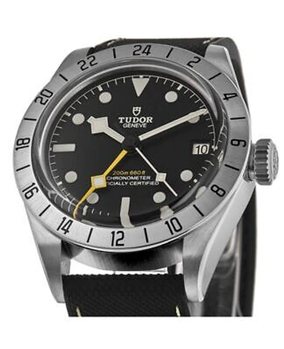 Pre-owned Tudor Black Bay Pro Automatic Black Dial Rubber Men's Watch M79470-0003