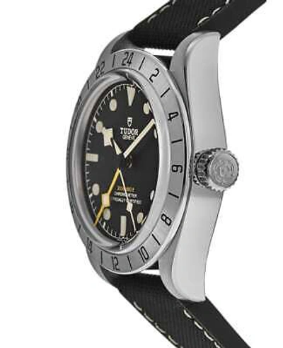 Pre-owned Tudor Black Bay Pro Automatic Black Dial Rubber Men's Watch M79470-0003