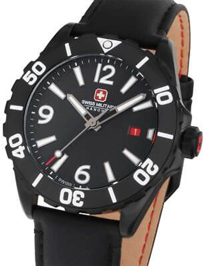 Pre-owned Swiss Military Hanowa Smwgb0000230 Carbon Peak Mens Watch