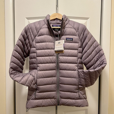 Pre-owned Patagonia $279  Women's Xl Down Sweater Jacket Rustic Purple 84684