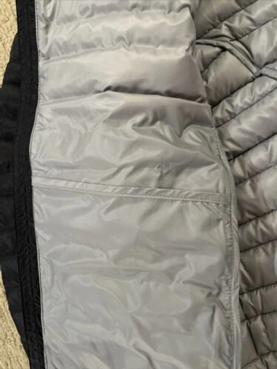 Pre-owned Stio Mens Pinion 800 Down Hooded Jacket Medium. Mountain Abyss Msrp $285 In Gray