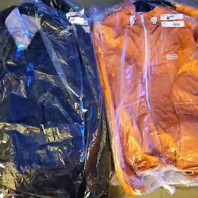 Pre-owned Coach Men's Lightweight Windbreaker, Xl & Xxl In Colors Washed Black Or Faded Or In Orange Or Black