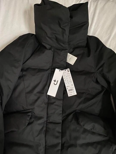 Pre-owned Uniqlo X Jil Sander +j Hybrid Down Coat Black S(us Xs) 435932 Women 2020