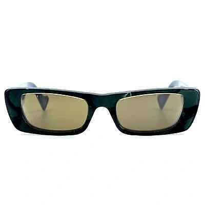 Pre-owned Gucci Sunglasses Gg0516s 014 Authentic In Green