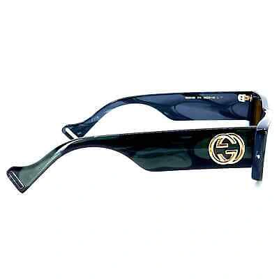 Pre-owned Gucci Sunglasses Gg0516s 014 Authentic In Green