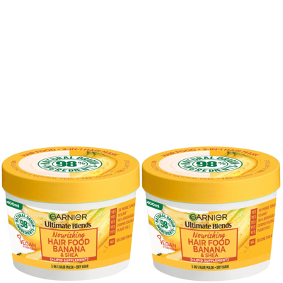 Garnier Ultimate Blends Banana 3-in-1 Dry Hair Mask Duo