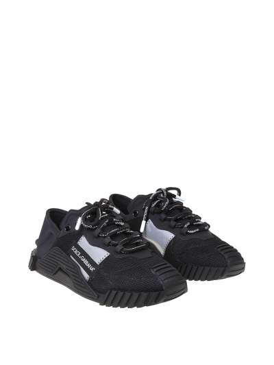 Dolce & Gabbana Low-cut Casual Sneakers In Negro