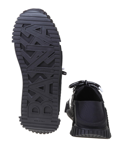 Dolce & Gabbana Low-cut Casual Sneakers In Negro