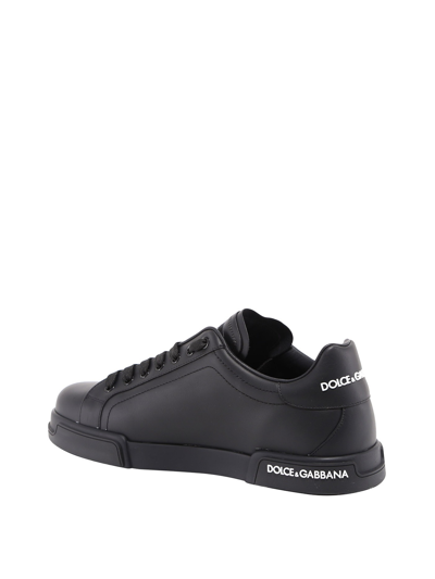 Shop Dolce & Gabbana Zapatillas - Portofino In Black