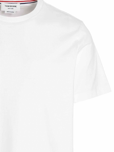 Thom Browne Rwb Pocket T-shirt In White