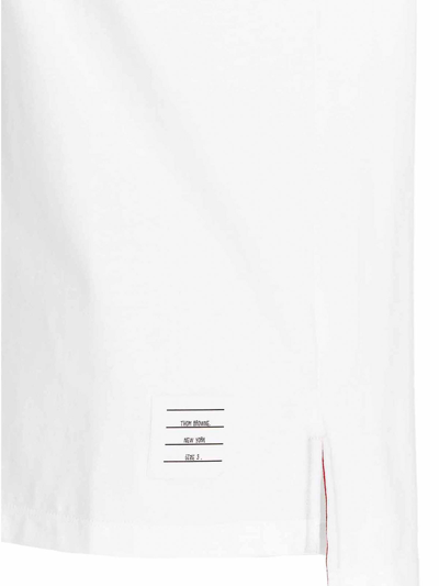 Shop Thom Browne Camiseta - Blanco In White