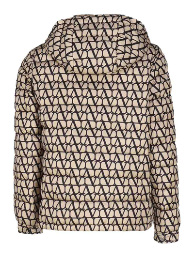 Valentino Toile Iconographe Print Bomber Jacket In Negro