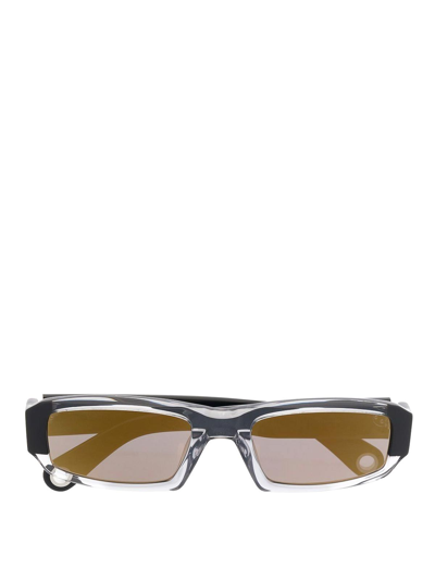 Shop Jacquemus Alt Sunglasses In Black